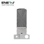 1G Grid Switch Compatible with Click MiniGrid Satin Chrome Finish