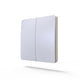 2 Gang Wireless Kinetic Switch Dimmable/Non Dimmable (white body)