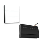 ENER-J 6 Gang Wireless Kinetic Switch, On/Off Wall Switch + 6 Circuit RF WIFI Receiver Max Load 16Ax2 + 10Ax4, 6 Circuits