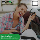1 Gang Wireless Kinetic FOB Light Switch, IP56 Waterproof, No Battery or Power Source Required with On/Off and Dimming Smart Wall Switch for Home & Office