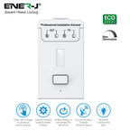 ENER-J 1 Gang Wireless Kinetic Switch, Black + 500W RF Receiver