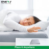 ENER-J 2 Gang Wireless Kinetic Switch, Silver + 2 units of 500W RF Receiver