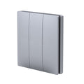 3 Gang Wireless Kinetic Switch Silver Body, IP55 - PRO Series