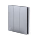 3 Gang Wireless Kinetic Switch Silver Body, IP55 - PRO Series