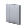 3 Gang Wireless Kinetic Switch Silver Body, IP55 - PRO Series