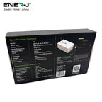 Ener-J product packaging with specifications and branding on a white background