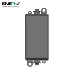 Wireless Grid Switch Compatible with Gridpro plate, Satin Chrome (Eco Series)