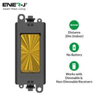 Wireless Grid Switch Compatible with Gridpro plate, Antique Brass (Eco Series)