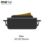 Wireless Grid Switch Compatible with Gridpro plate, Antique Brass (Eco Series)