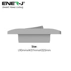 ENER-J Wireless Kinetic Architrave Switch ECO Range | White | No Wiring, No Battery | Easy DIY Installation