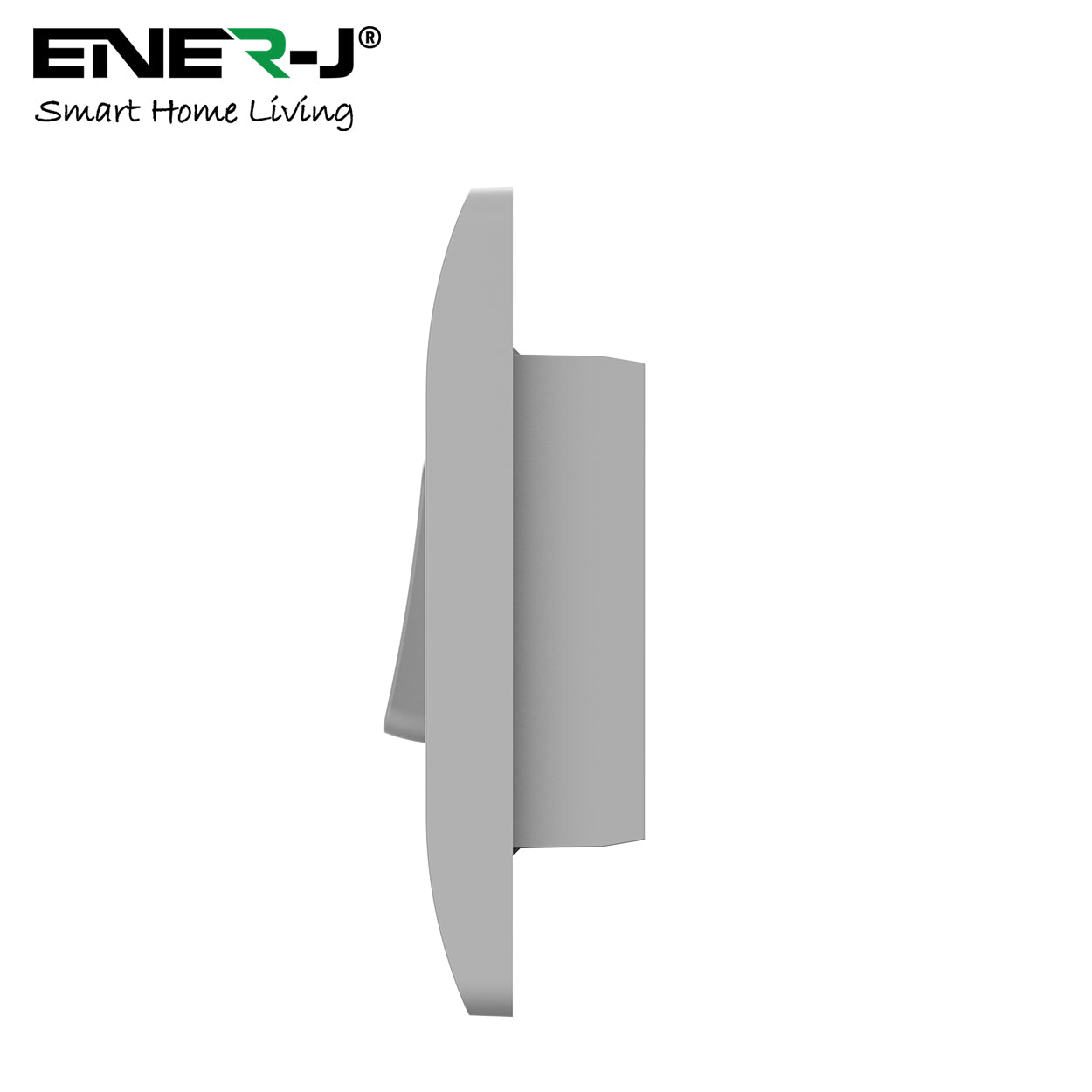 ENER-J Wireless Kinetic Architrave Switch ECO Range | White | No Wiring, No Battery | Easy DIY Installation