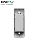 ENER-J Wireless Kinetic Architrave Switch ECO Range | White | No Wiring, No Battery | Easy DIY Installation