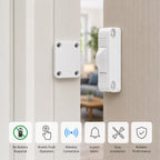 Ener-J Wireless Kinetic Door Switch Battery-Free White Finish Light Control Switch