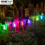 Solar RGB+WW (2 Way) String Lights with Remote for Festive, 10 Meters, 10 lamps, IP44