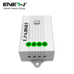 1 Gang Wireless Kinetic Switch, (Black Finish) + 500W RF Receiver