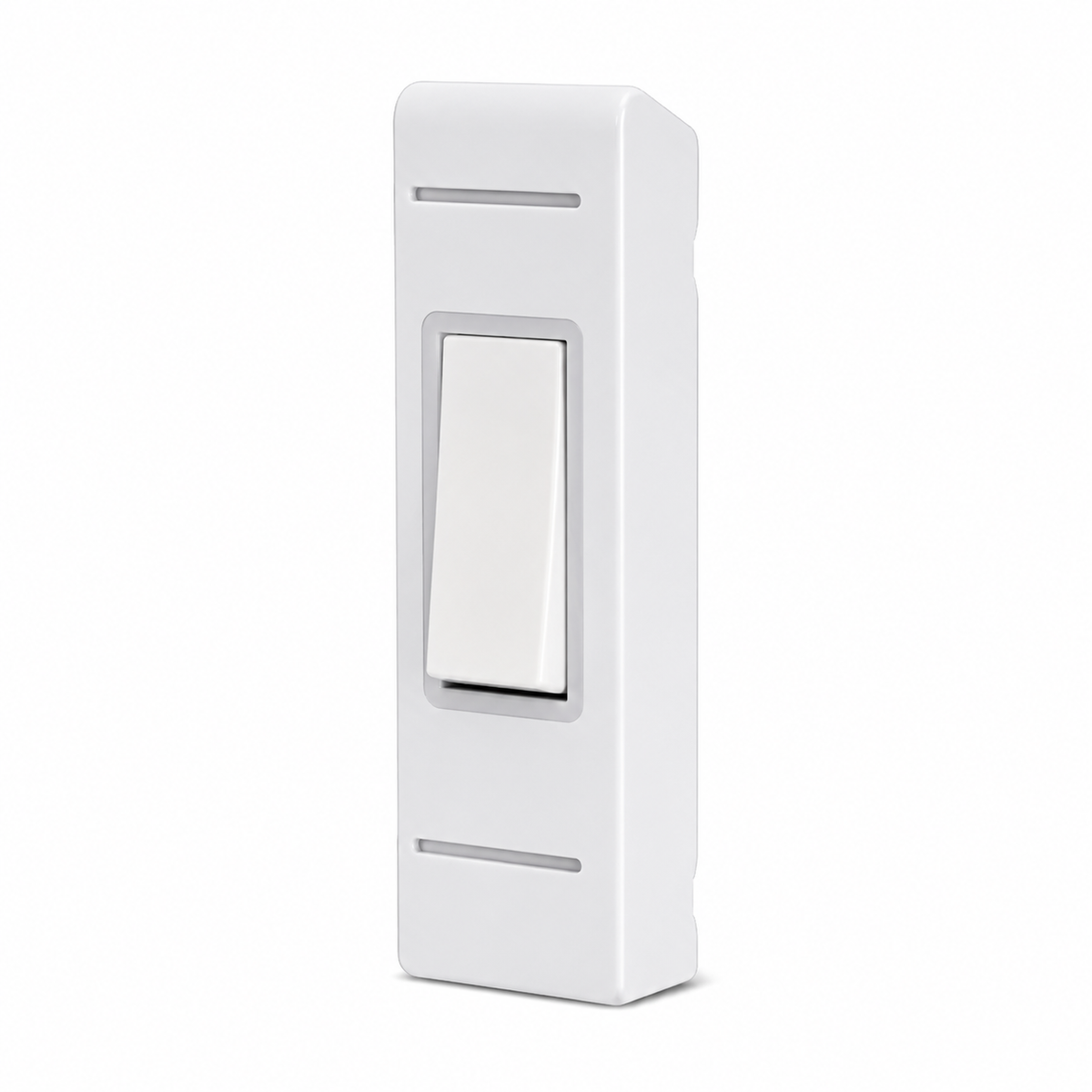 Ener-J Wireless Kinetic Door Switch Battery-Free White Finish Light Control Switch