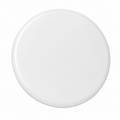 Round smart LED panel ceiling light front view in white with WiFi app control and dimmable lighting