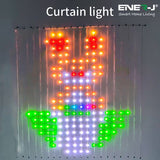 ENERJ Smart Curtain lights 2*2m of 400leds remote include, APP & Voice Control