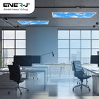 Ener-J 120x60cm LED Sky Cloud Backlit Panel, 60W 2D Design, 6000K Daylight, Pack of 2