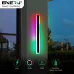 Ener-J 60cm Outdoor LED Wall Light – 12W RGB Colour Changing – IP65
