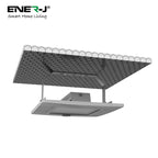 100W Premium Canopy Lights with 140 Lm/W & Dimmable Lifud Driver, Size 325x325mm, IP65 & IK08, Includes Recessed Mounting Kit & Surface Bracket installation, 5700K, 5 Years warranty