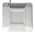 100W Cannopy Lights 5700K, Samsung 2835 120PCS led, SS 1-10V Dimmable driver, Frost Glass Cover, 120LM/W, 5 Years Warranty