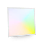 Ener-J Smart RGB+CCT LED Ceiling Panel Light 600  x 600mm, 40W Backlit Panel, App, Remote & Voice Control