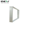 1200x300 LED panel surface mounting frame kit pack of 2 with screwless white surface mount design for LED ceiling panel lights
