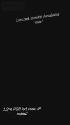 1.9 Meter LED Tree With 588 LEDs, RGB With Remote, IP65