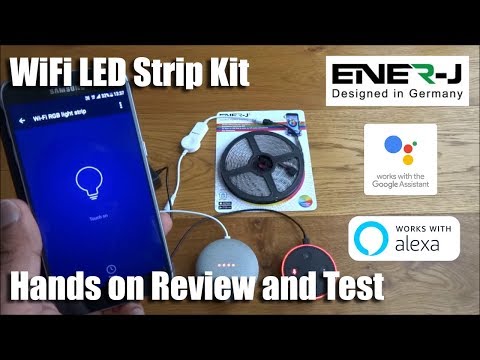 5 Meters 12V IP65 LED Strip Kit, Smart Wi-Fi RGB Colour Changing Strip for Bedroom Ceiling Party Decoration with Remote and Plug
