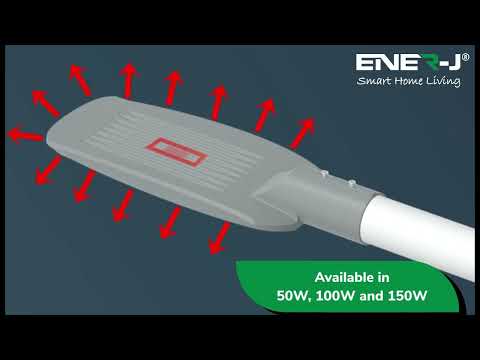 50W LED Streetlight Waterproof IP65 6000k Wall Light, Ideal Street Lamp To Install At a Height Of 6-8 Meters, 5 Years Warranty