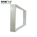 Screwless surface frame 60x120 for backlit LED panel lights surface mount frame for office commercial retail and modern ceiling lighting installations