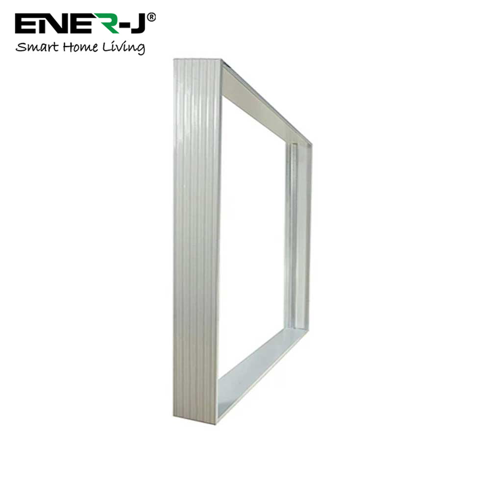 Screwless surface frame 60x60 for backlit LED panel lights surface mount frame for office commercial and suspended ceiling lighting