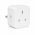 Smart WiFi plug with energy monitoring, voice control, app control and timer function for UK smart home automation