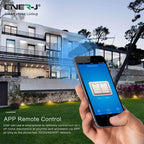 Smart WiFi wall socket with mobile app remote control for home automation and smart living