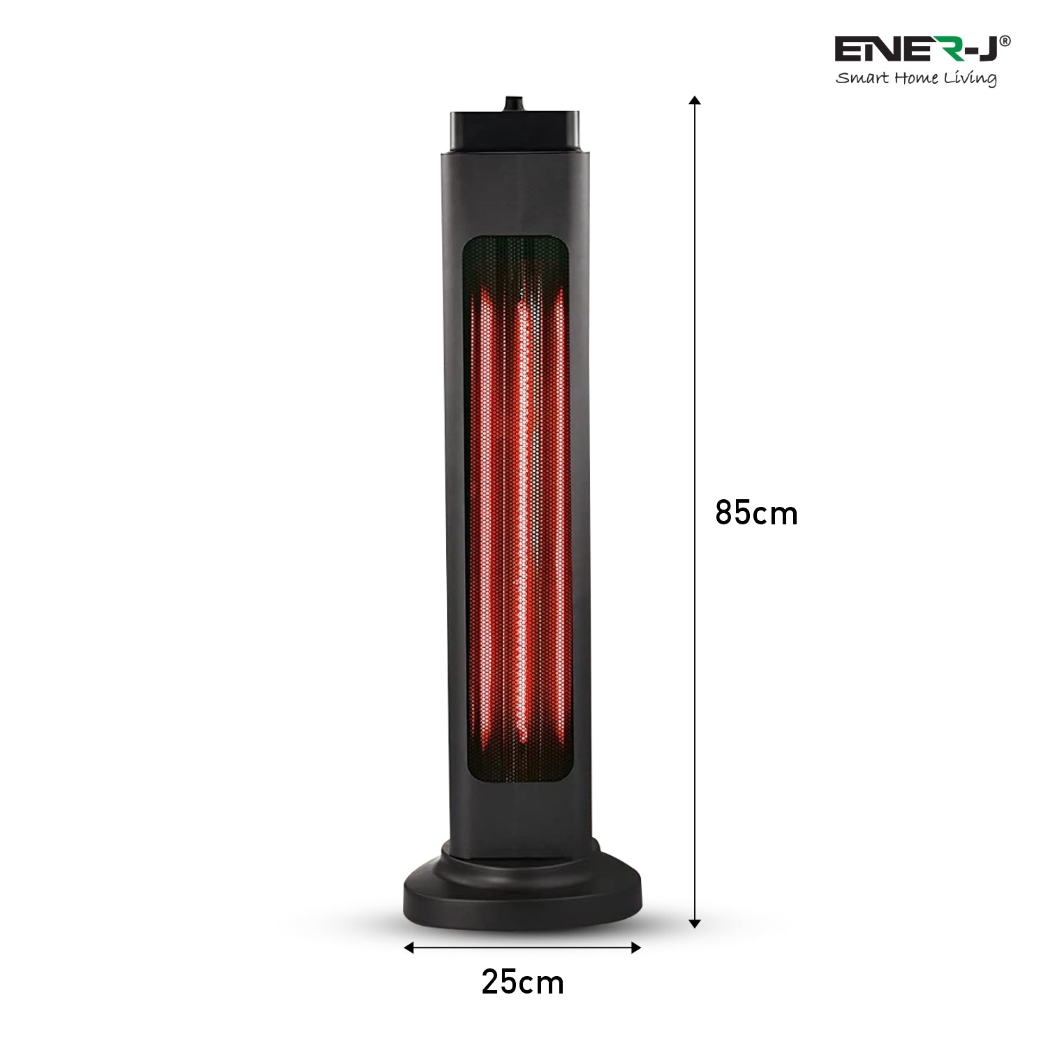 ENER-J SMART HOME Portable Infrared Heater, 600W 1200W