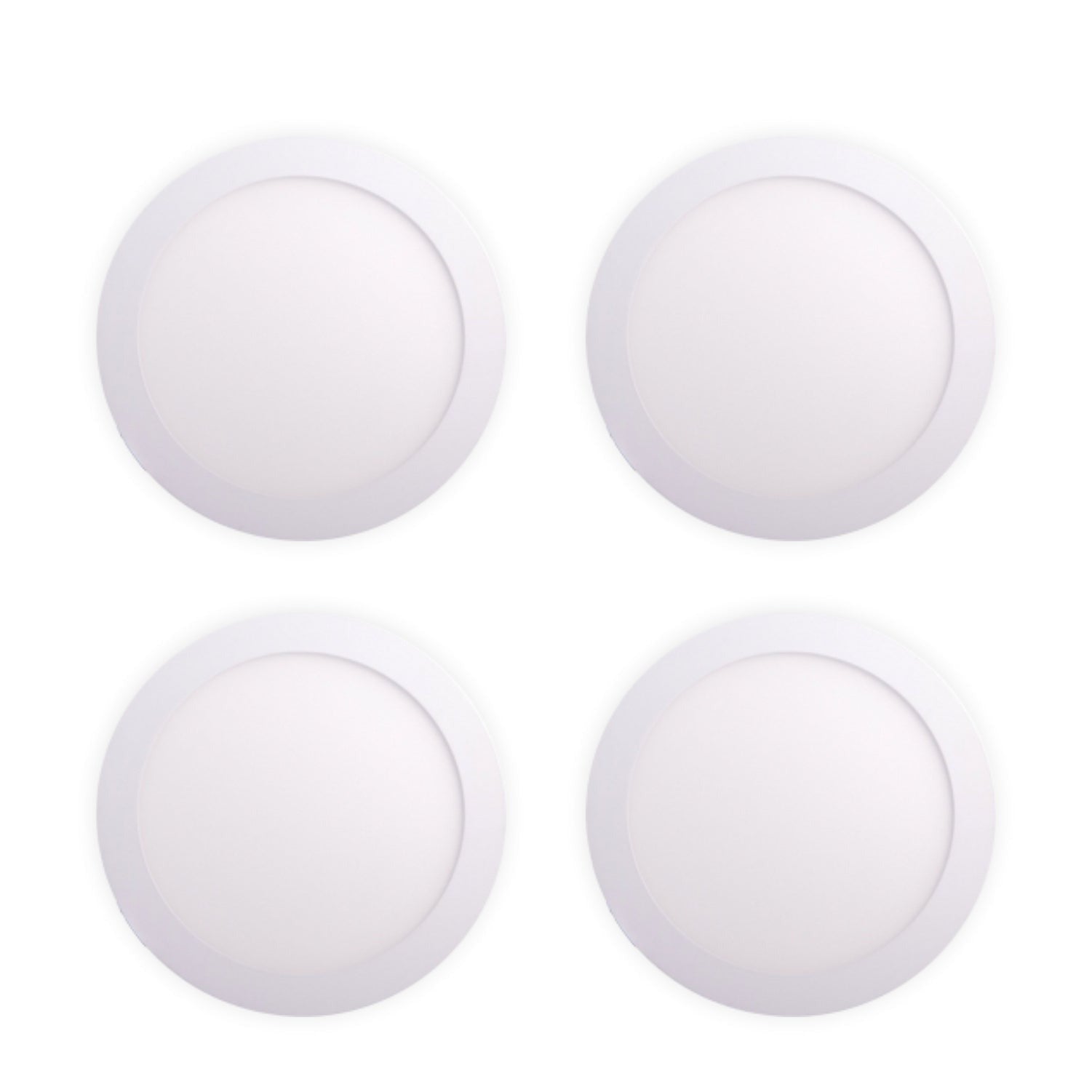 18W Recessed Round LED Downlight Mini Panel 220mm Diameter, 205mm Hole Size, CE Driver, 20000 Hours Long Life, 2 Years Warranty | Single Pack - 4000K