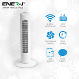 3 Speeds Tower Fan