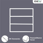 Edgelit Borderline LED Panel with Middle Bars 40W 4000 Lumens, 2 Years Warranty, 6000K for Offices, Schools, Hotels, Restaurants