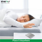 ENER-J 2 Gang Wireless Kinetic Switch Non Dimmable (silver body) + 2 x 500W RF Receiver
