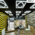 Stylish Double Square Borderline LED Ceiling Panel 60x60cms, 4000 Lumens, 3 Years Warranty, Ideal for Offices, Retail Shops, Hotels, Schools, Restaurants - Single Pack