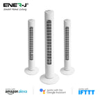 Alexa compatible tower fan