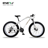 White 26 inches 21 gear Fat Sports Bike with High Carbon Steel