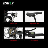ENER-J 27.5 inch Frame, 250W Motor and 36V/10.4Ah battery, Electric Bike with Samsung Battery and Shimano gear