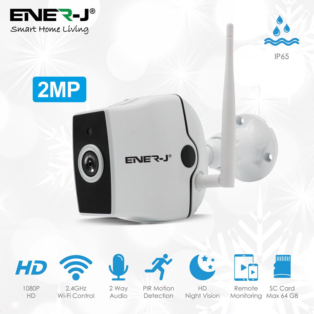 Smart WiFi Outdoor Fisheye IP Camera 1080P, 2MP, Motion Detection & External SD Slot Design, TWO-WAY Audio