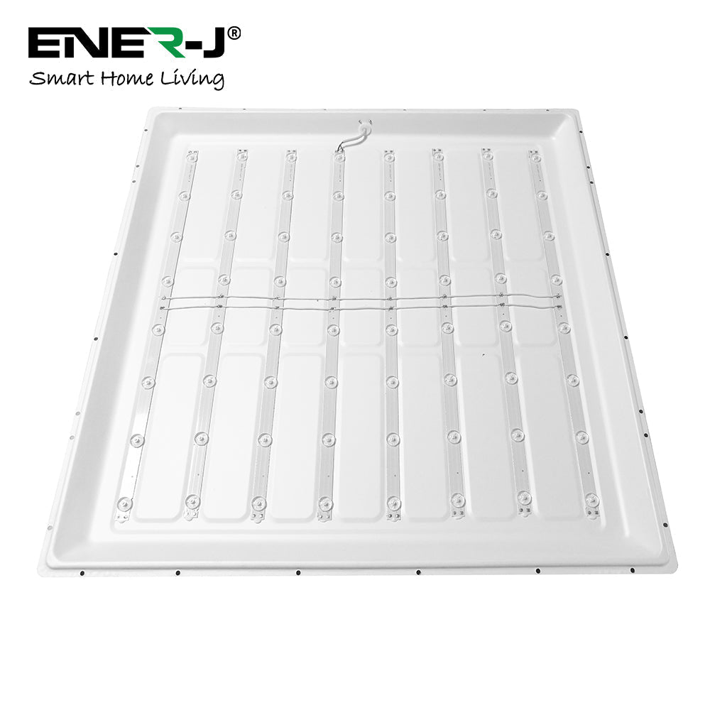 2 pack, 6000k,120x60 LED Backlit Ceiling Panel Light - ENER-J Smart Home