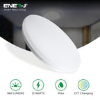 12W Ceiling Light With Microwave Sensor 960 Lumens CCT Changeable Warm White to Cool White, 250*55mm IP44 With Quick Connector