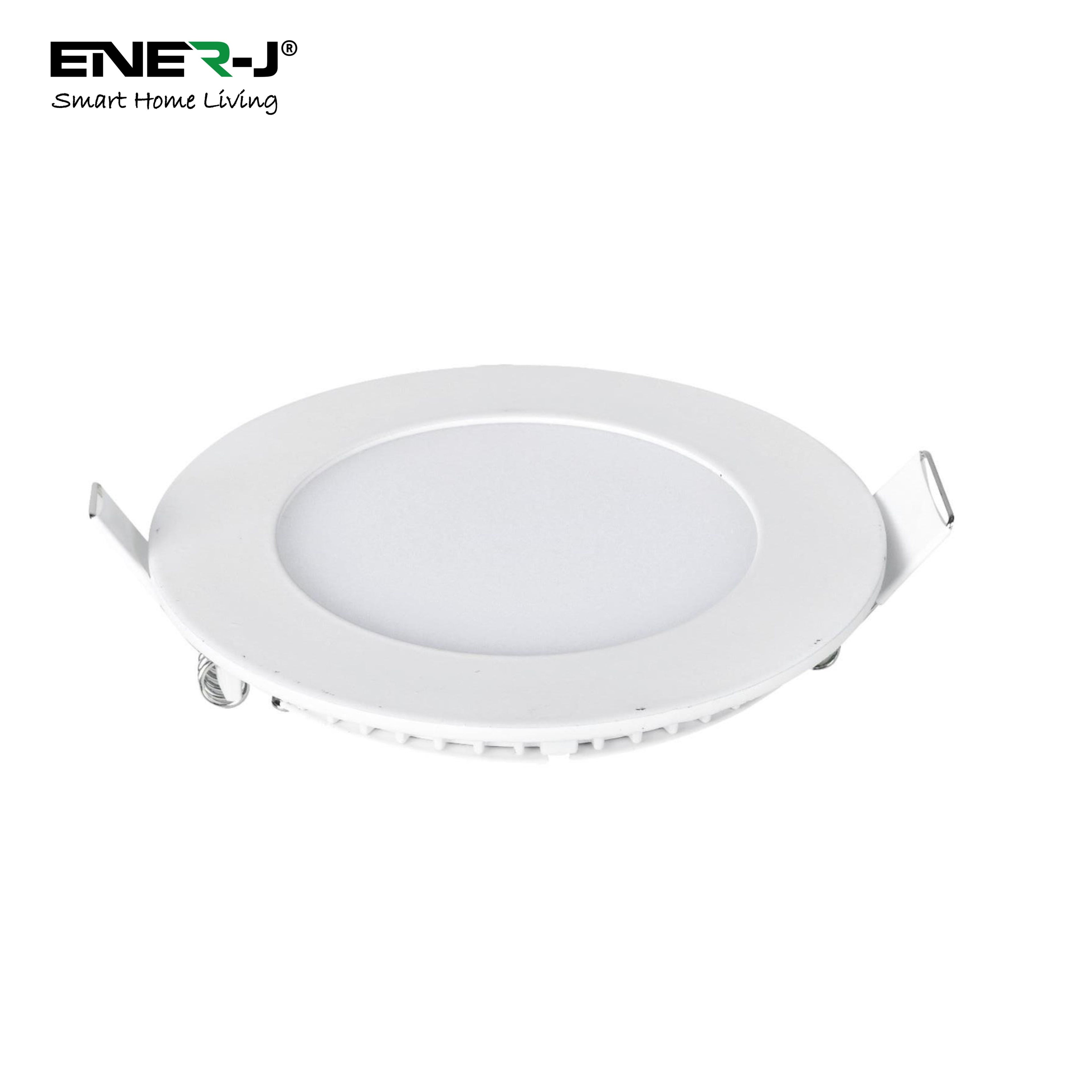 3W Recessed Round LED Mini Panel Downlight, 85mm Diameter, 70mm Hole Size, 4000K, 2 Years Warranty | Single pack
