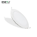 12W Recessed Round LED Downlight Mini Panel 175mm Diameter, 160mm Hole Size, CE Driver, 20000 Hours Long Life | Pack of 4 - 6000K