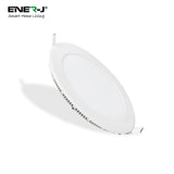 Pack of 4 18W Recessed Round LED Downlight Mini Panel 220mm Diameter, 205mm Hole Size, CE Driver, 3000K, 20000 Hours Long Life